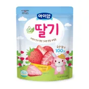 【蝦皮直營】韓國 ILDONG FOODIS 日東 水果脆片(草莓/梨/蘋果) 寶寶果乾 乾燥水果 幼兒零食 米餅