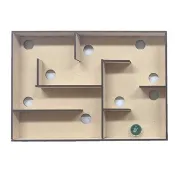 DIY組裝彈珠台 C款平衡彈珠台 搖動彈珠台 木質玩具 夜市童玩