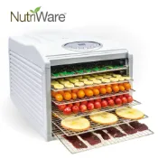 【全聯線上購】【AROMA】美國 Nutriware 六層乾果機 食物乾燥機 果乾機 烘乾機 不鏽鋼層架(NFD-815D)
