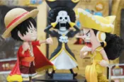 【日本海外限定獨家紀念版】全家 航海王 15週年紀念 超大公仔 收納盒 華麗絕版【目前現貨，魯夫一隻】