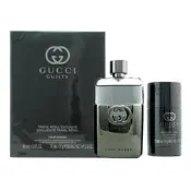 GUCCI 罪愛男性香水禮盒30902（淡香水90ml+體香膏75ml），市價3800元，平輸，下單前請先詢問貨量
