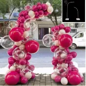 免運⭐統編💌 氣球拱門支架 結婚開業佈置架 幼兒園裝飾架 店鋪開業立柱架 活動現場佈置架 氣球造型支撐架 節慶佈置道具架