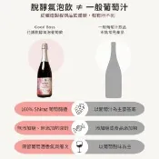 期間限定版｜花語脫醇氣泡葡萄飲｜Good Boss 無酒精紅酒｜澳洲原瓶進口750ml
