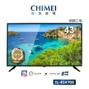 CHIMEI奇美 43型HD淨透畫質低藍光液晶顯示器 不含視訊盒 TL-43A900