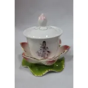 (店+)弘喧 供杯 大悲聖水 觀音 供佛 菩薩 水杯 敬神 敬茶 供奉 祭祀 陶瓷 聖水杯 佛堂 財神 佛前 佛俱