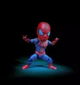 【紫色風鈴】Egg Attack Action 超凡蜘蛛俠Spider Man2 Q版蜘蛛人可動 港版