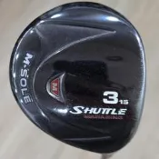 二手美品maruman SHUTTLE M-SOLE 15° 3號球道木桿 搭配TYPE-F03 SR桿身 4094