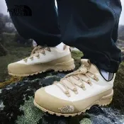 【The North Face 官方旗艦】北面男女款棕色Vibram抓地耐磨休閒靴｜817BTOB