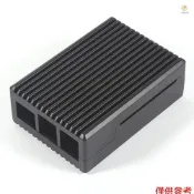 重型鋁合金金屬無源冷卻外殼易於安裝防腐鋁散熱器外殼適合樹莓派 5 電腦