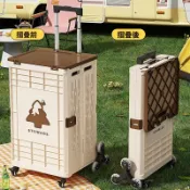 【便攜摺疊】買菜車小拉車 折疊購物車 拉桿推車 拿取快遞 家用手拉拖車 擺攤小推車 老人家用