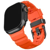 橡膠錶帶柔軟耐用的運動錶帶 Nomad 設計,適用於 Apple Watch Ultra 3 2 49 毫米錶帶,適用於