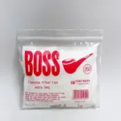 ★小綺子 煙具★BOSS 6mm*22mm 250顆/包 加長 捲煙濾芯 捲煙濾嘴 現貨不用等