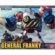 鋼普拉 eye攝影 【鋼普拉】現貨 BANDAI 海賊王 航海王 ONE PIECE 新世界篇版 GENERAL FRANKY 佛朗基大將軍