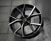 全新類GOLF TIGUAN R 18吋旋壓輕量化鋁圈 5孔112 5孔100 5孔108 5孔114.3 黑車面 CK