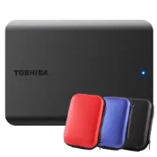 (店+)【TOSHIBA 東芝】贈送 硬碟收納包 Canvio Basics A5 黑靚潮Ⅴ 1T 1TB 2.5吋 外接式硬碟 行動硬碟 隨身硬碟