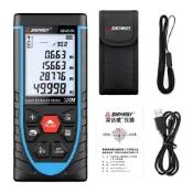 (店+)雷射測距儀 SW-M120A 鋰電語音播報120米 測距儀 雷射尺 電子尺 量距機 距離測量儀【GG495】
