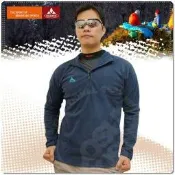 大里RV城市【VAUDE 德國】《零碼7折》男款長袖保暖刷毛衣.休閒排汗中層衣.透氣輕量.登山.賞雪 VA-51016