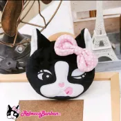 Rebecca bonbon 狗頭絨毛蝴蝶結零錢包
