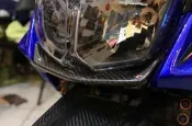 【翰翰二輪】BWSR 卡夢下巴貼片 下蓋 真空碳纖維製造 超服貼密合 小盾 飛鏢  義大利Max Meyer精油採用  