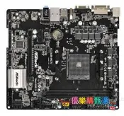 優選+好品質爆新 ASROCK/華擎科技 A320M-HDV 主板A320 AM4 V GA hdmi M.2 DDR4