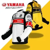 YAMAHA雅馬哈 機車外套 夏季透氣防摔衣 賽車服騎士外套 摩托車騎行護具 戶外運動防護裝備 男款