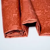 東方紅韻 抗皺棉聚酯混紡緹花布