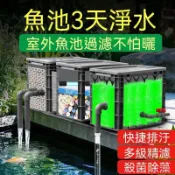 免運✨隨發票🔥魚池過濾過濾器大型水循環庭院室外水池循環系統淨水魚缸週轉箱魚池過濾箱 魚缸過濾器 魚池過濾器 過濾箱