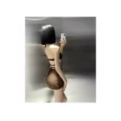 (店+)°• 𝘔𝘖𝘔𝘖𝘕𝘈 •°🫧現貨🫰小胸聚攏BIKINI附胸墊無鋼圈三件式渡假性感綁帶比基尼泡溫泉泳裝泳