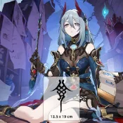 森狼｜崩壞：星穹鐵道｜寒鴉｜大腿刺青｜紋身貼紙｜Cosplay｜Cos｜週邊｜崩壞｜星穹鐵道｜崩鐵