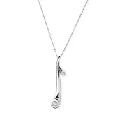 【Georg Jensen 喬治傑生】Magic 白金鑲鑽項鍊