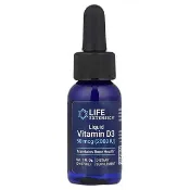 【iHerb】Life Extension, 液態維生素 D-3，50 微克（2,000 國際單位），1 盎司（29.57 毫升）