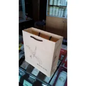 魚池鄉第一品牌【香茶巷40號】專用精美紙袋(薄)圓滾繩索
