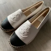 Tory Burch color block Espadrilles 草編鞋全新正品 漁夫鞋