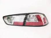 ~~ADT.車燈.車材~~三菱 LANCER IO FORTIS 鯊魚頭 EVO X 透明殼銀底LED尾燈組