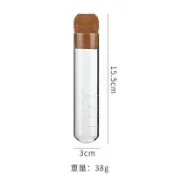 💥臺灣倉庫出貨💥玻璃試管茶漏濾茶器創意茶葉過濾器茶包袋泡茶神器辦公室茶具配件