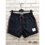 高雄凡賽斯歐洲精品 THOM BROWNE TB 湯姆布朗 兩側三色織帶 深藍 海灘褲 短褲 尼龍短褲