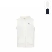 【FILA】女性 GOLF 高爾夫 線衫背心-白色 5SWY-6131-WT