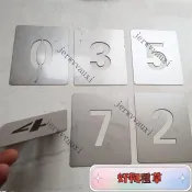 🔥臺灣出貨🔥噴漆空心字模闆 鏤空數字模板 噴漆模闆 噴字模板 空心字牌 鐵皮字模 鏤空數字模板 鐵皮噴漆號碼