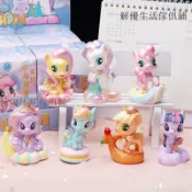解優生活傢俱鋪潮玩小馬利亞盲盒創意可愛卡通彩虹小馬手辦送孩子生日禮物小擺件 CT7M