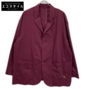 【DOKODEMO】Dickies x TRIPSTER x BEAMS 194M10BM02 波爾多紅 2B 修身夾克 XL [二手]
