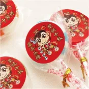 神明祝壽多彩水果棒棒糖 三太子最愛 媽祖 土地公 關聖帝君生日