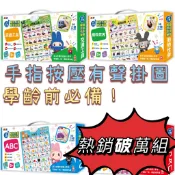【手上拿書】忍者兔3D立體觸控有聲學習掛圖ㄅㄆㄇ ABC 動物世界 交通工具 幼福 有聲掛圖 掛圖 有聲書 學注音