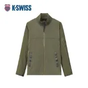 K-SWISS 立領外套 WOVENTOP177329080009 男外套 男 残荷绿色 108712-338