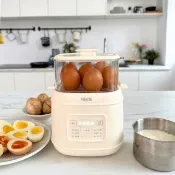 【Adachi 足立電器】小當家雙層蒸蛋器/蒸煮鍋(TS-EC6)