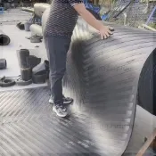防滑耐磨橡膠墊 三層夾紗防滑墊 卡車底墊 貨車車斗止滑橡膠墊 豬舍專用防滑耐磨墊 車斗墊 防水止滑地墊
