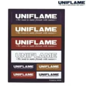 台北山水戶外用品專門店 UNIFLAME 露營品牌貼紙套組 U690109