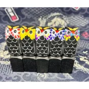《閱石精刻坊》玄武岩彩繪貓頭鷹印章~~送刻工
