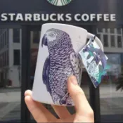【AM代購】Starbucks Reserve Roastery星巴克甄選上海烘培工坊馬克杯咖啡花鸚鵡虎復古民俗叢林禮物