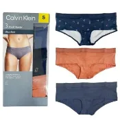 【Calvin Klein 凱文克萊】CK 時尚與舒適的完美結合 女生三件組內褲(平輸品)