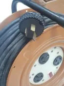 百立 電纜輪座 延長線 3CX2.0 50M 250V20A 八字扁腳頭